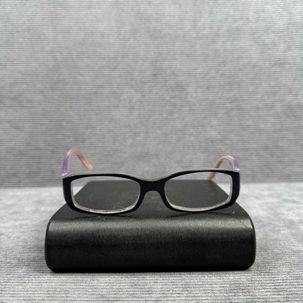 Ralph Lauren RL 6018 5133 Purple Marbled Rectangular Y2K Eyeglass Frames Italy